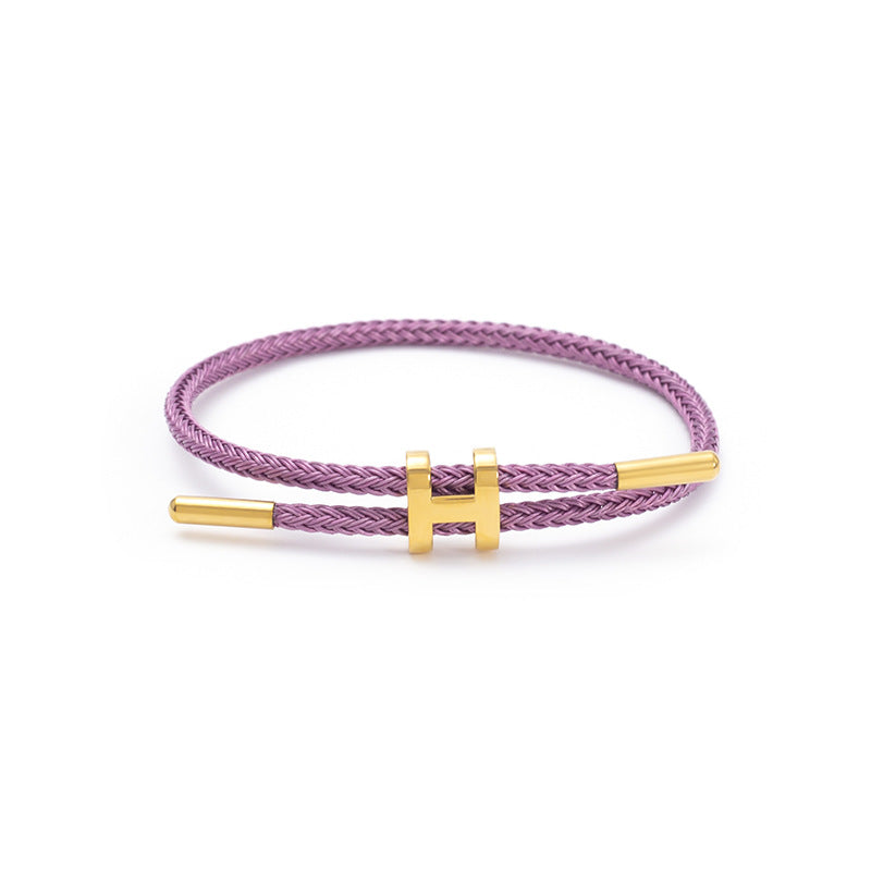 Pulsera H Lila