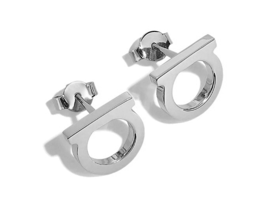 Aretes Ferra Plateados