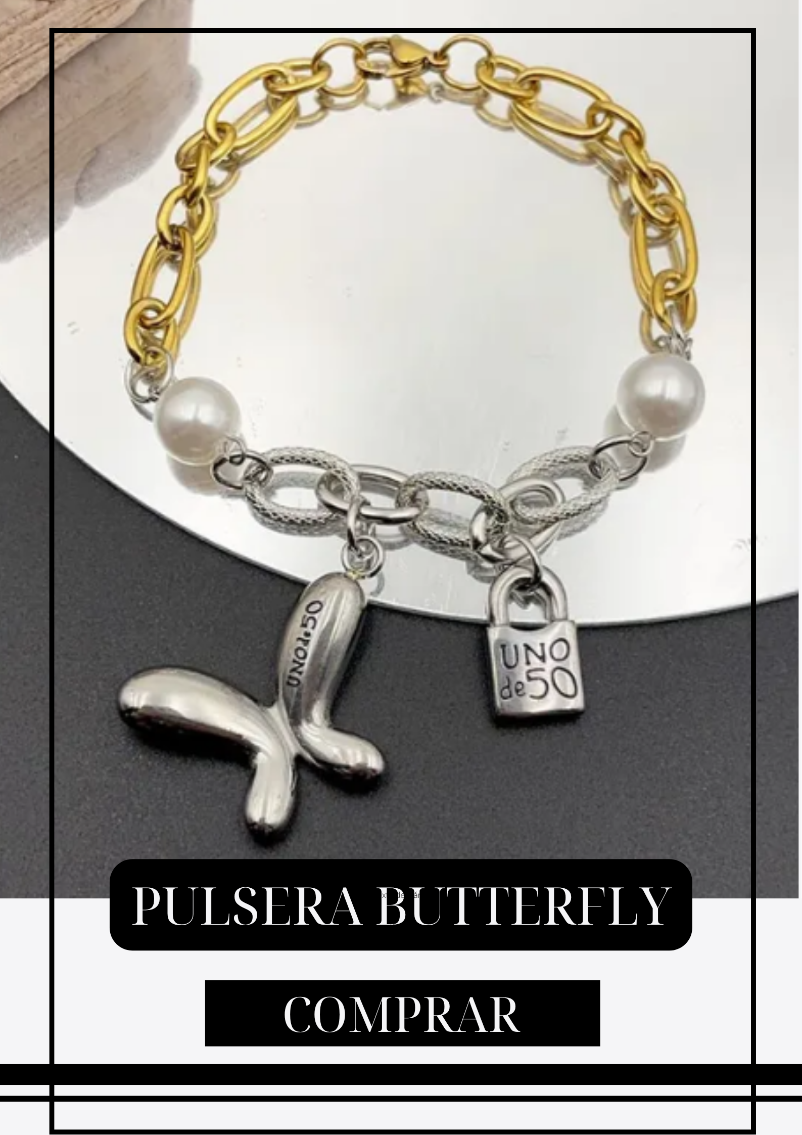 PULSERA Butterfly