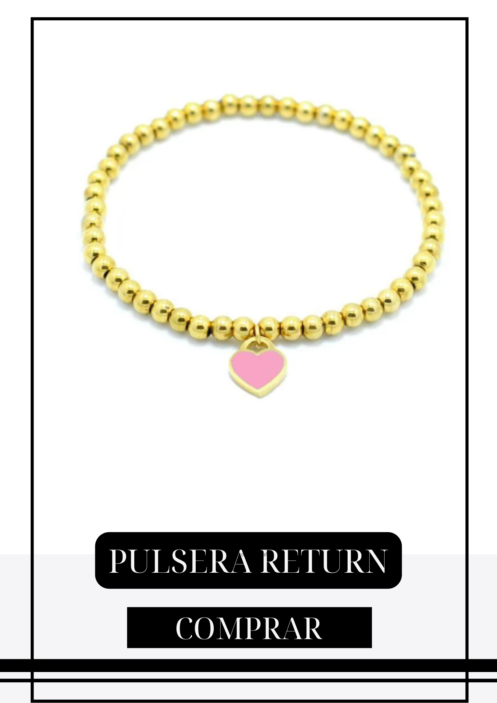 Pulsera Return Sin broche Pink