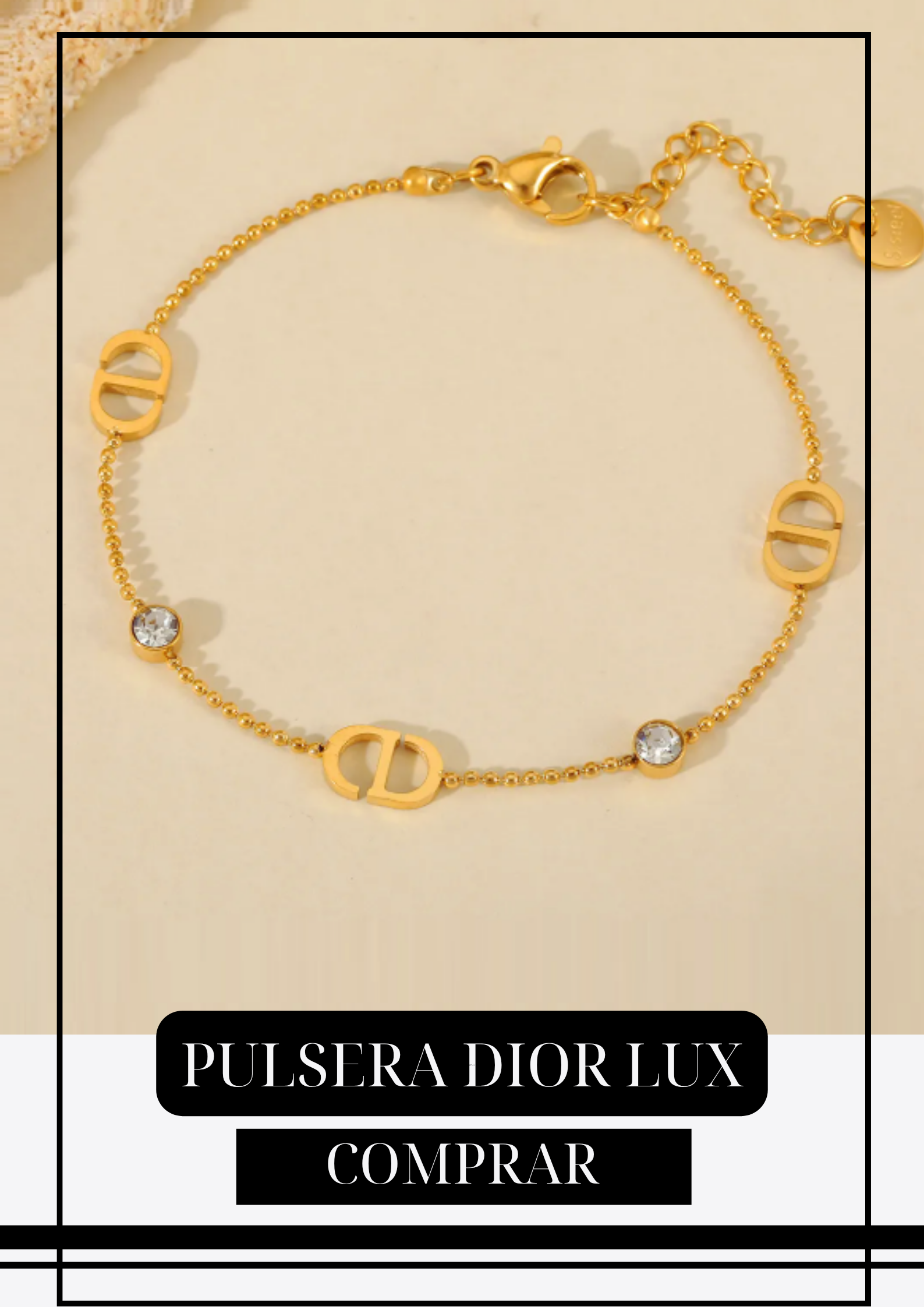 Pulsera CD Lux