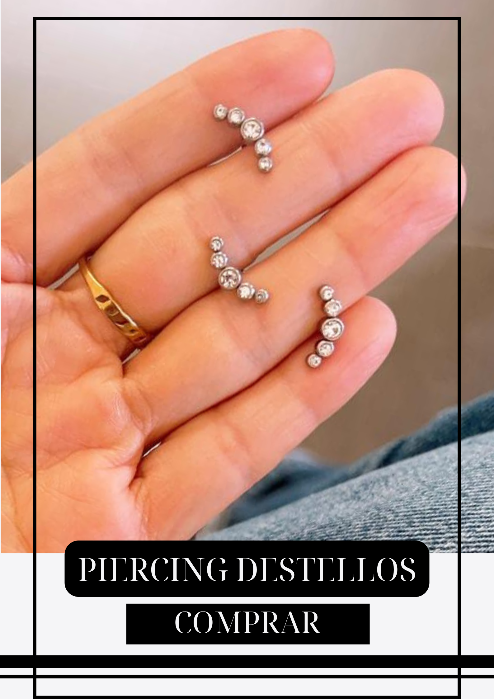 Piercing Destellos 1PZA