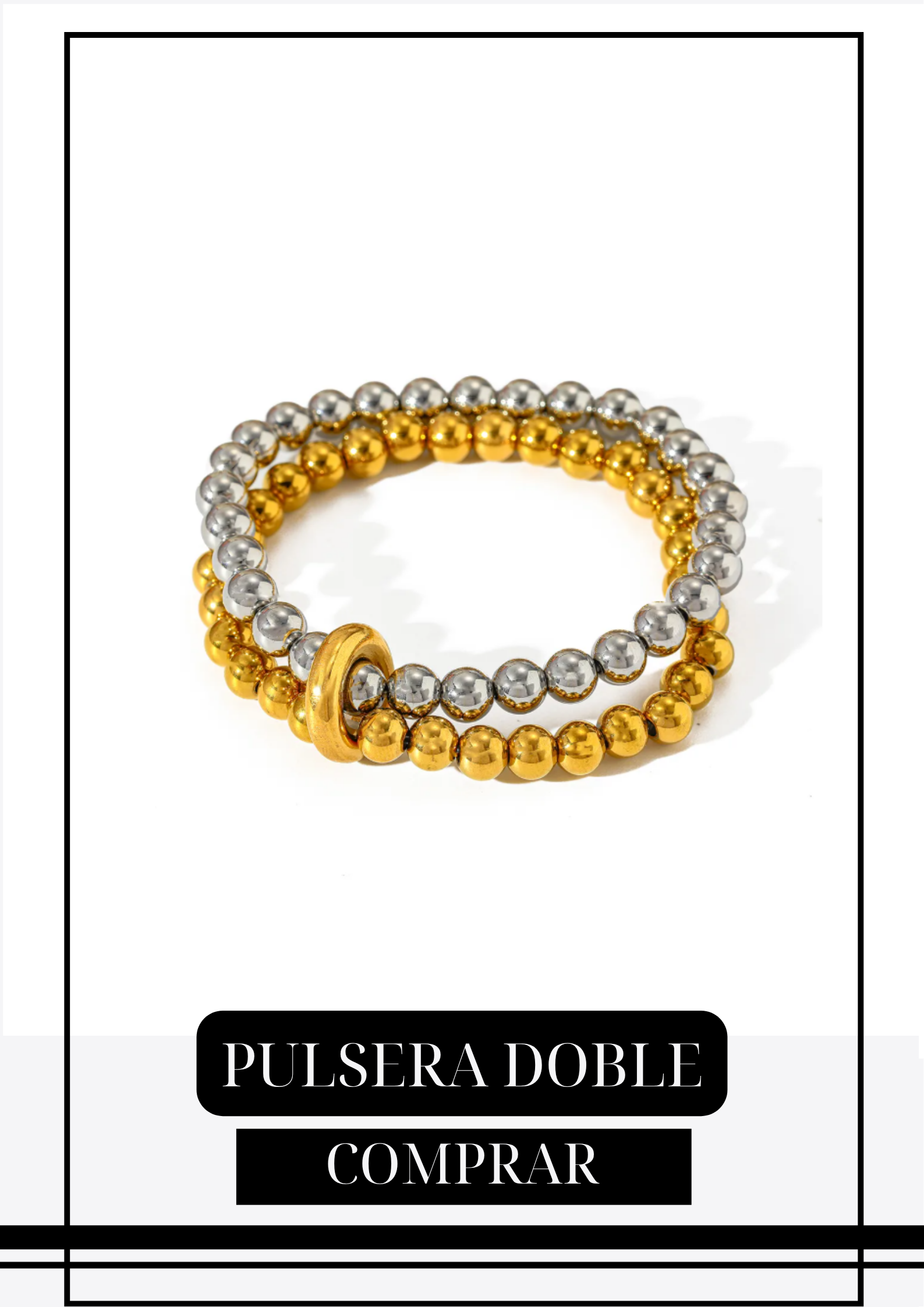 Pulsera Bicolor Sugar