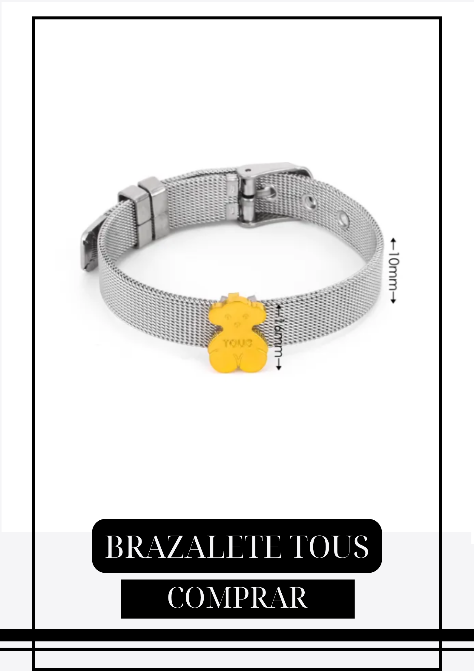Brazalete Cinturón Osito