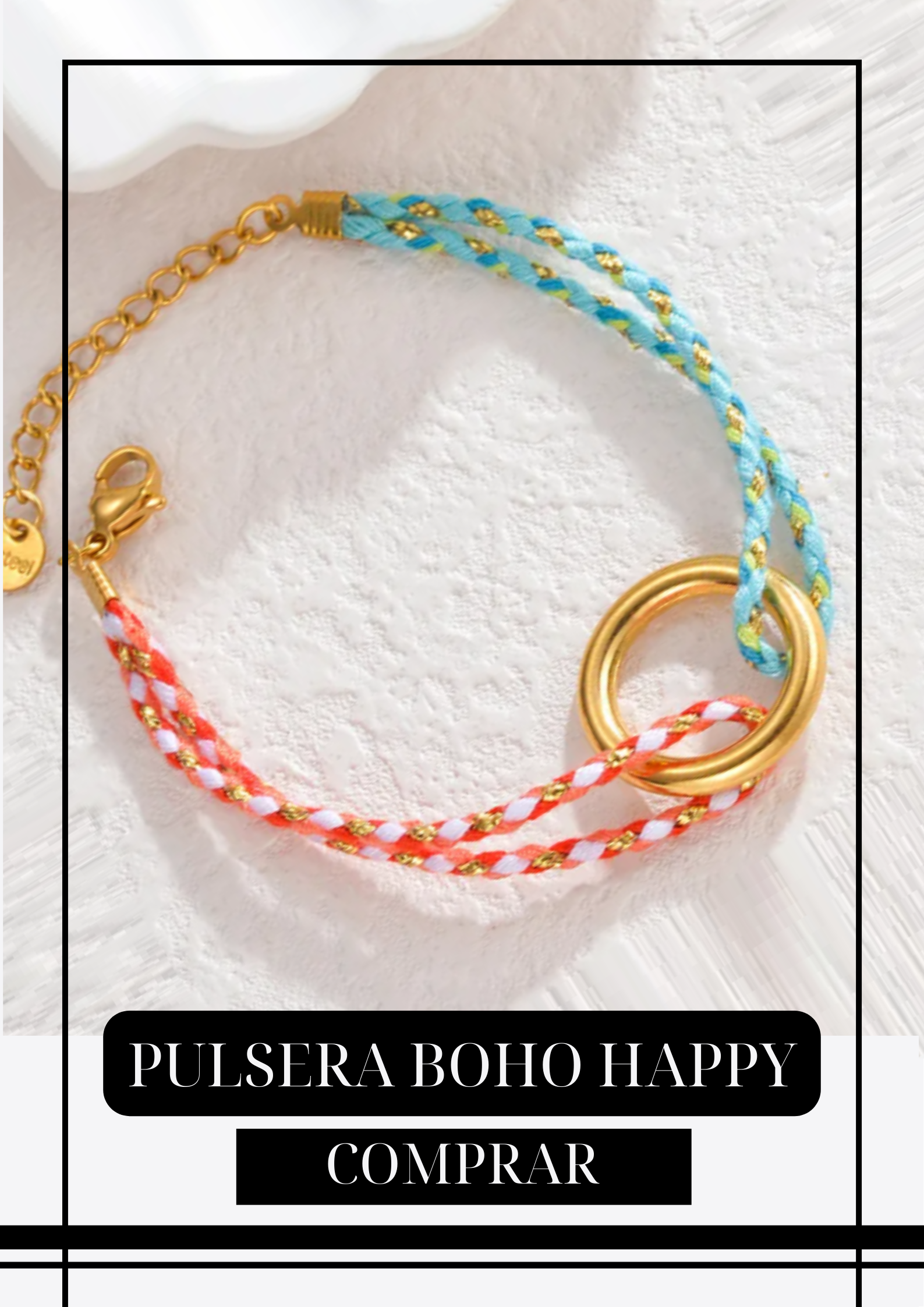 PULSERA BOHO HAPPY