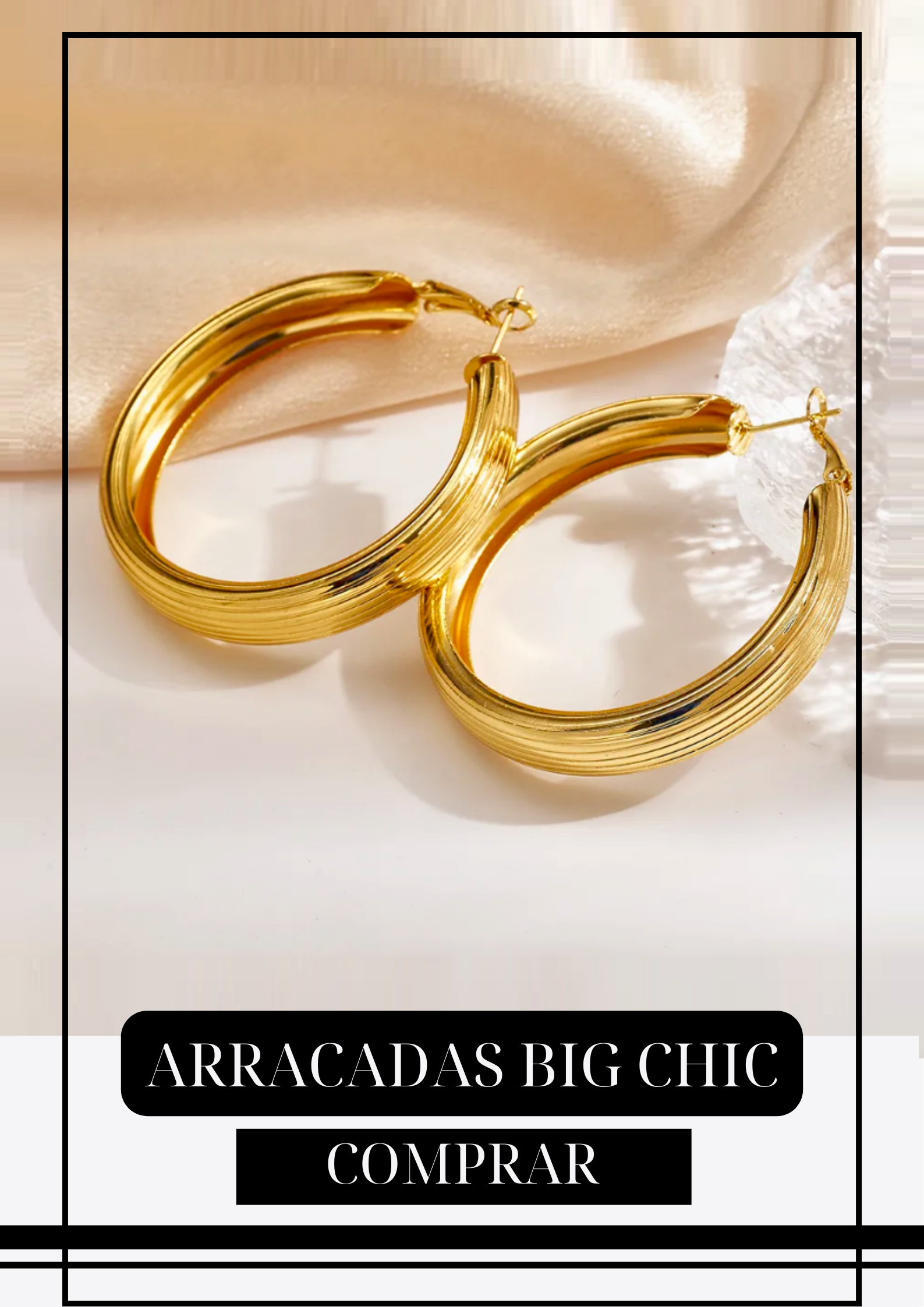 Arracadas Big Chic Gold