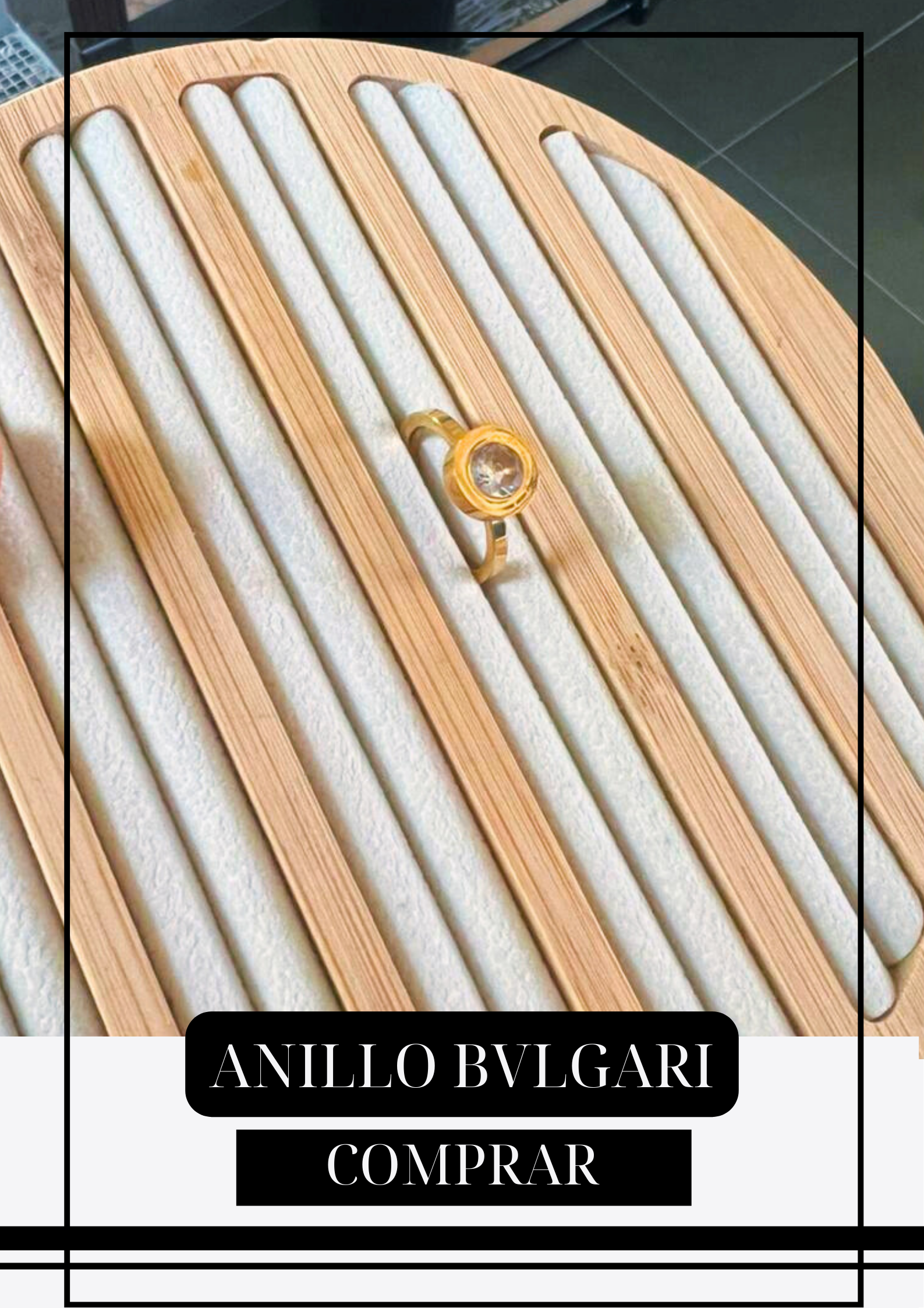 Anillo BV Bright Talla 8