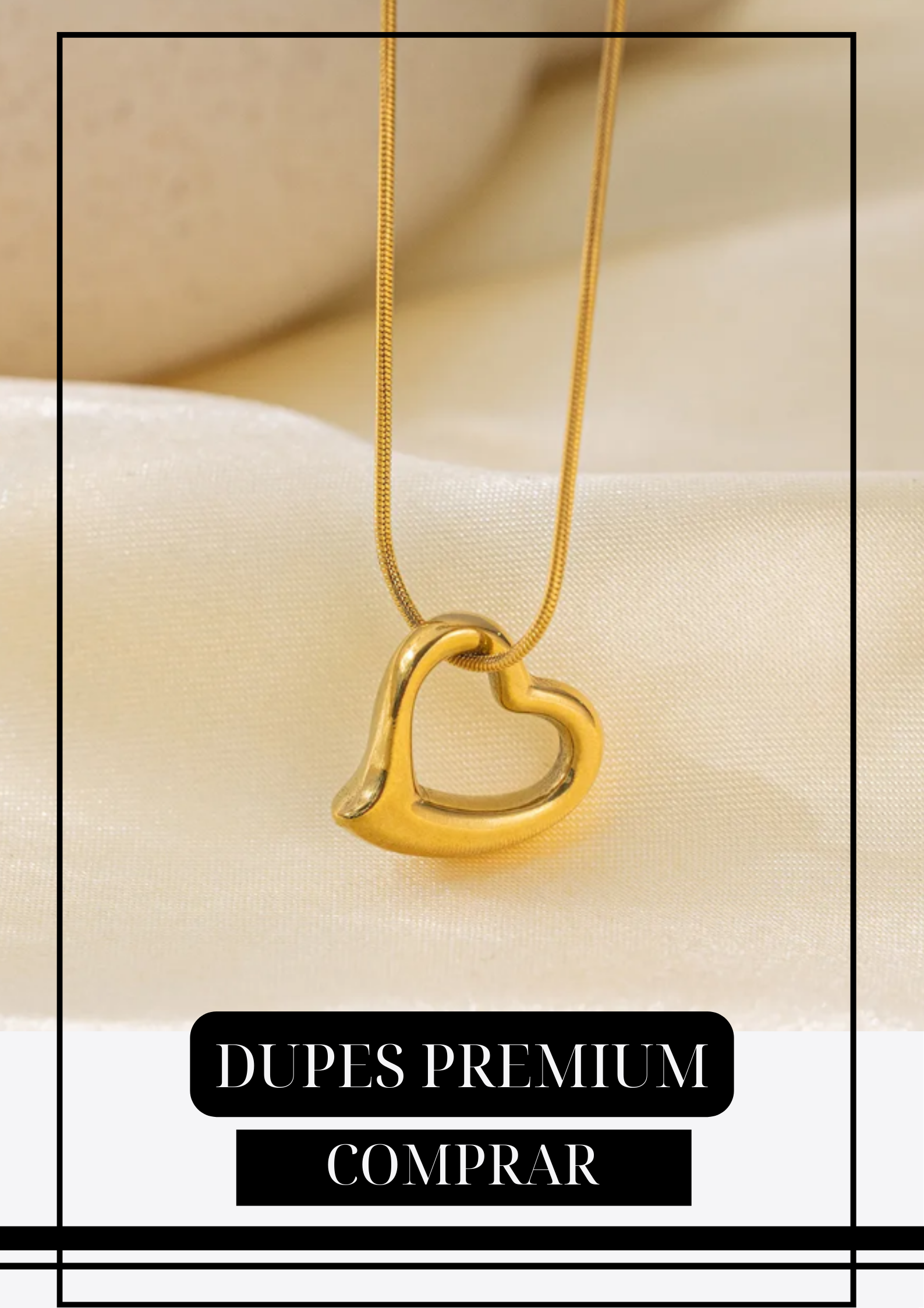 Colgante Corazón Return Gold