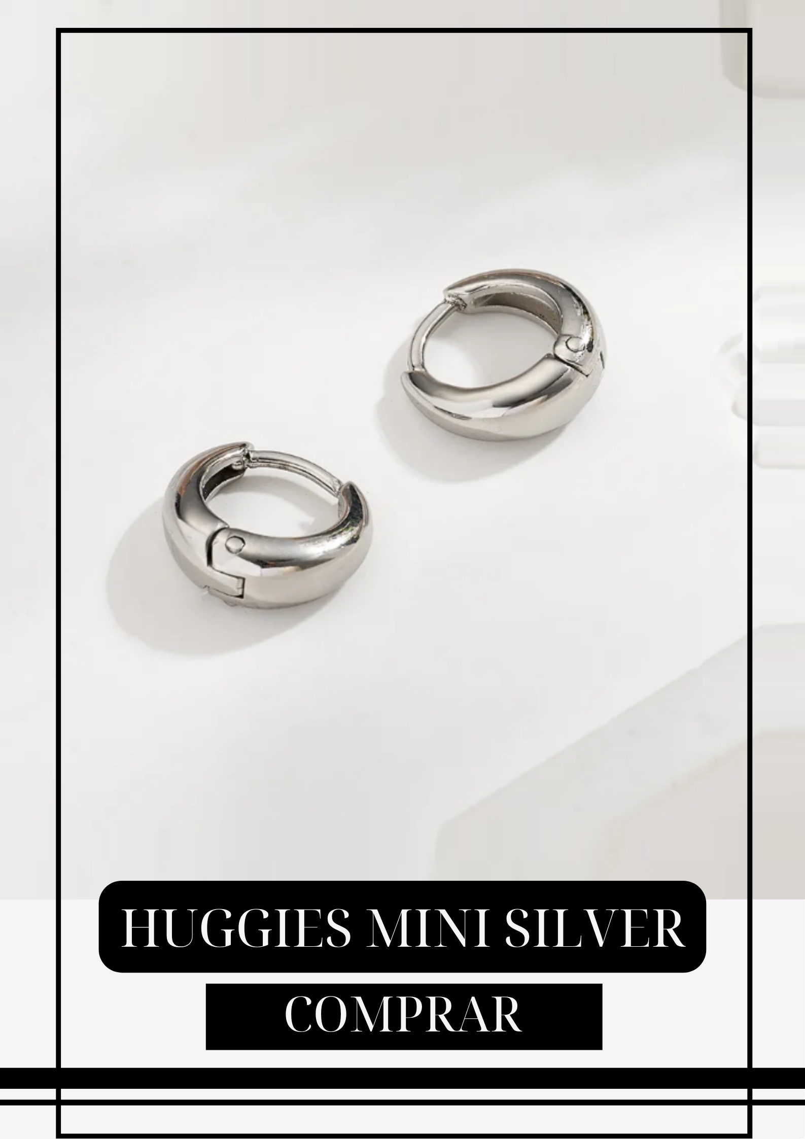 Huggies Minimalistas Chic