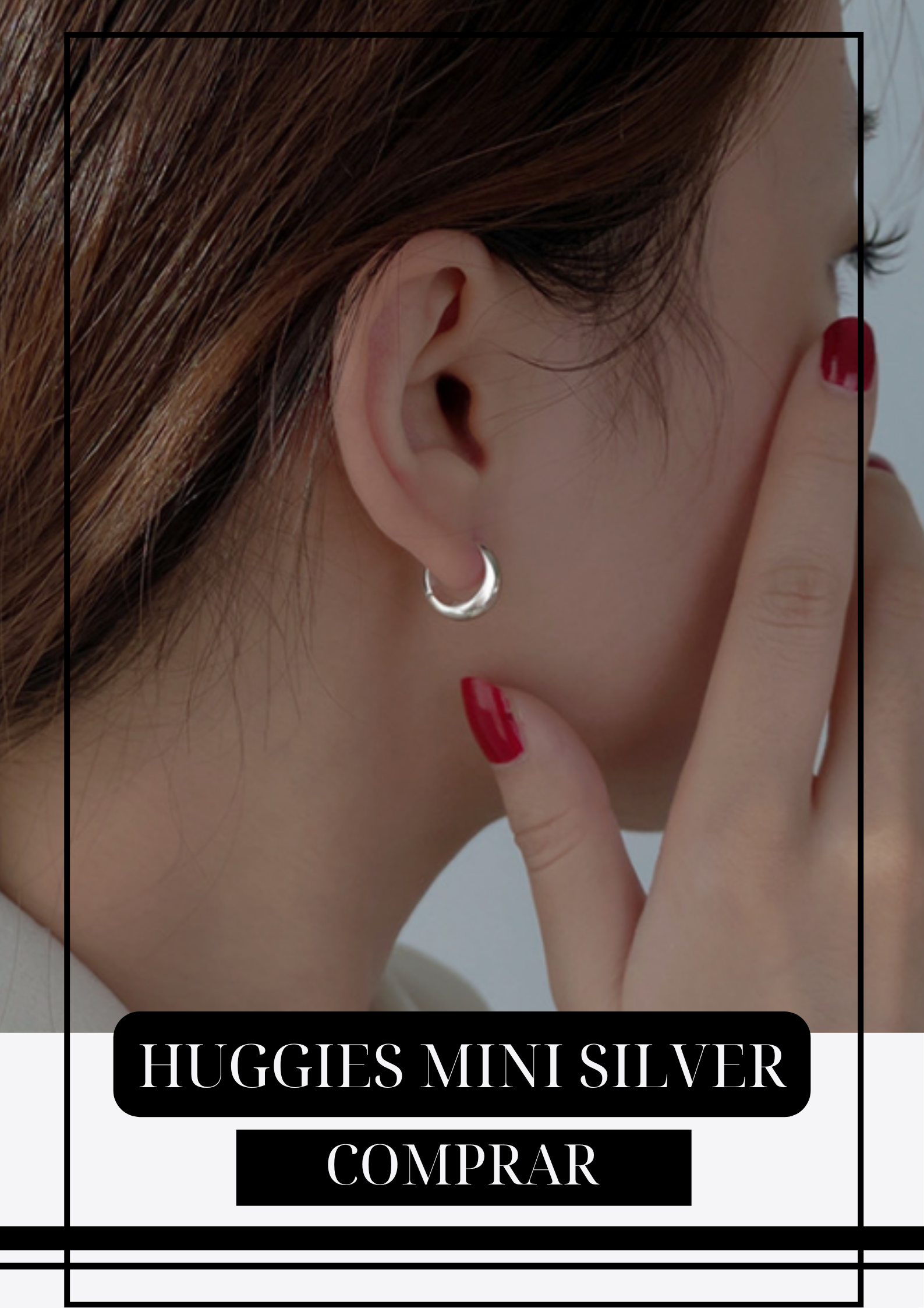 Huggies Minimalistas Chic