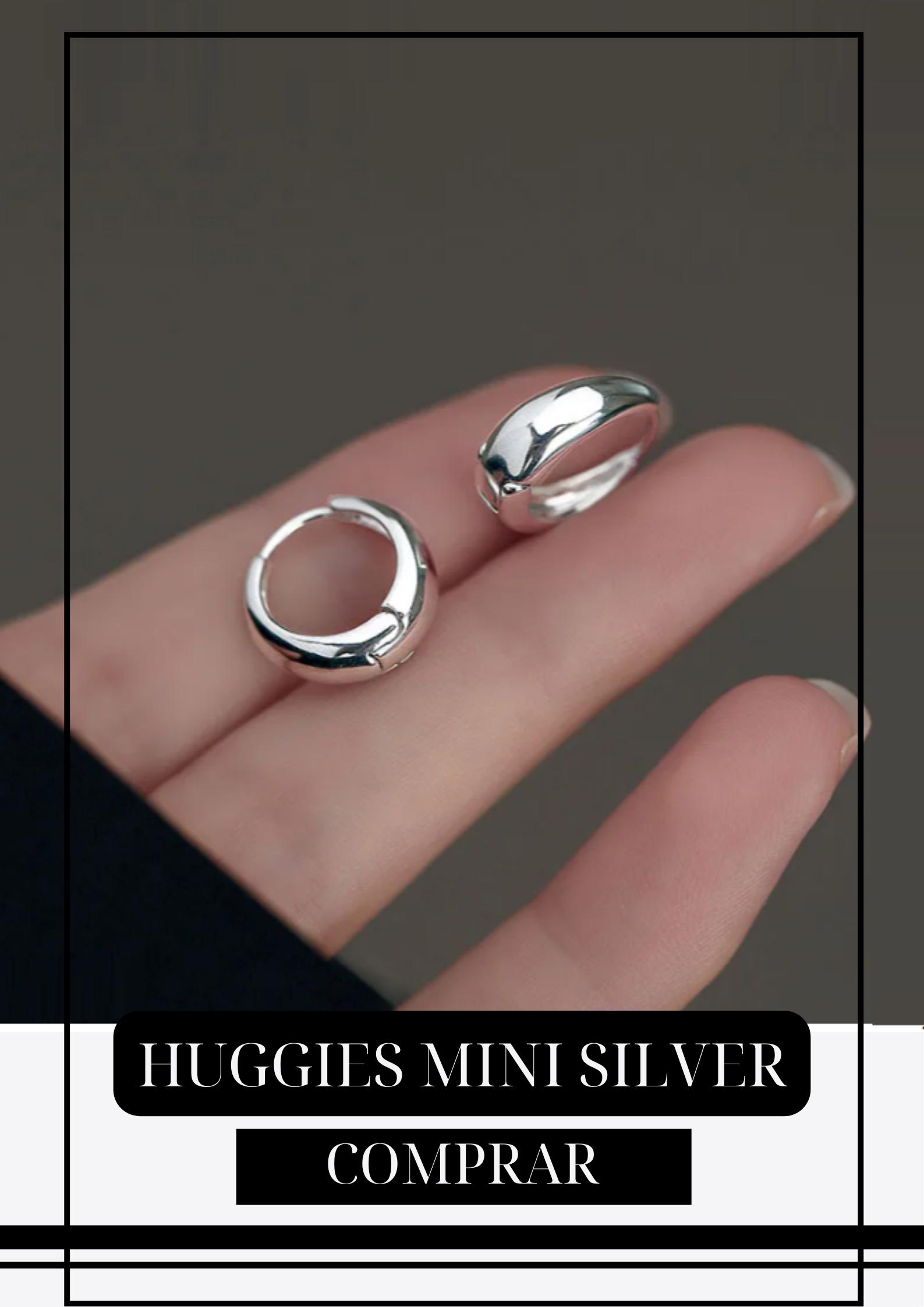 Huggies Minimalistas Chic