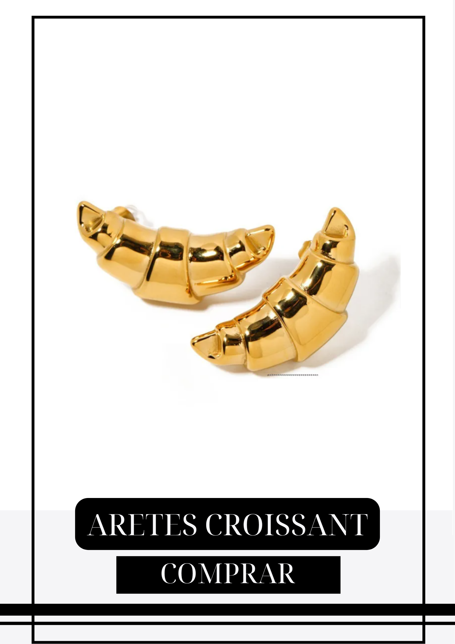 Aretes Maxi Croissant