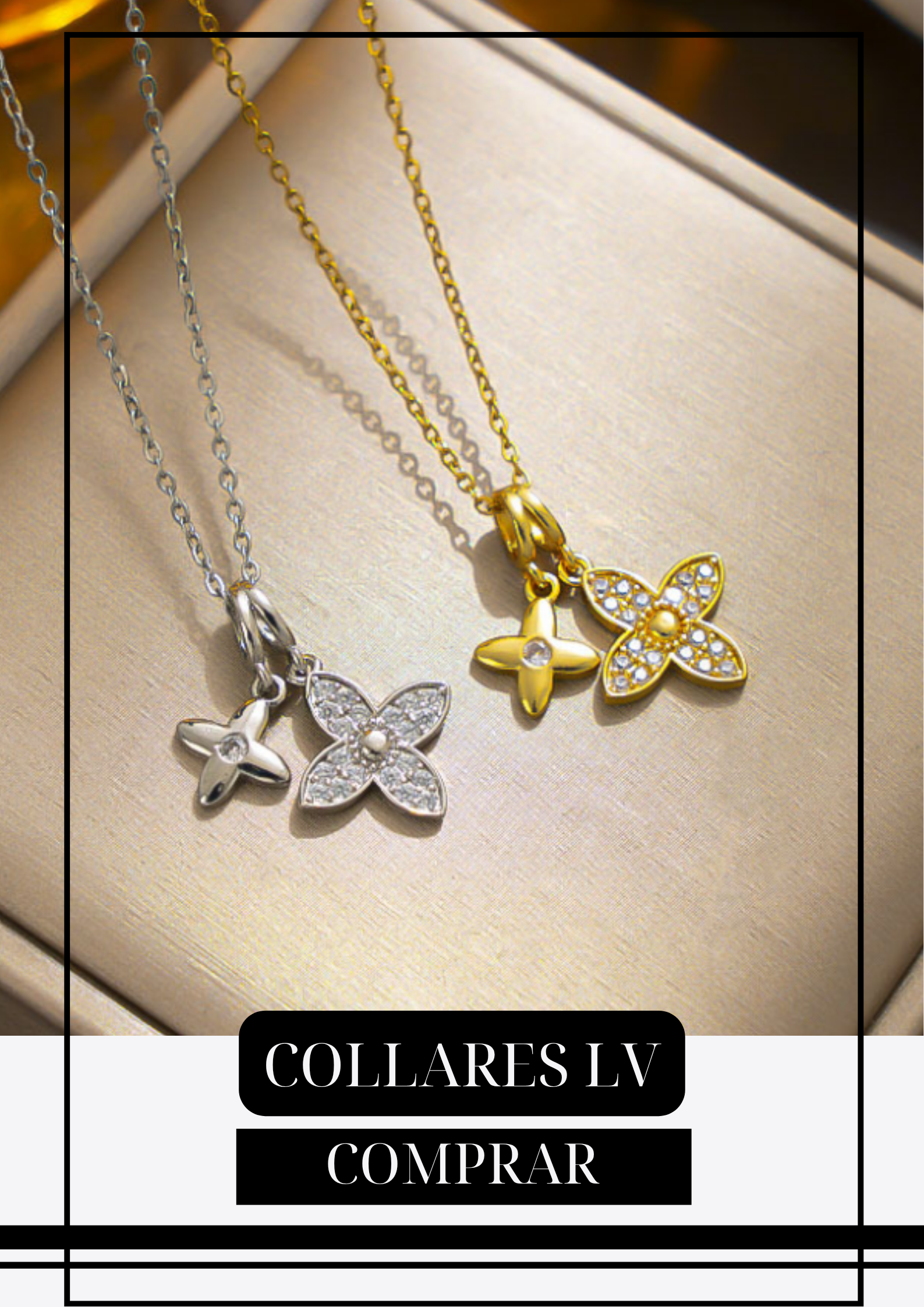Collar LV Britht Dorado
