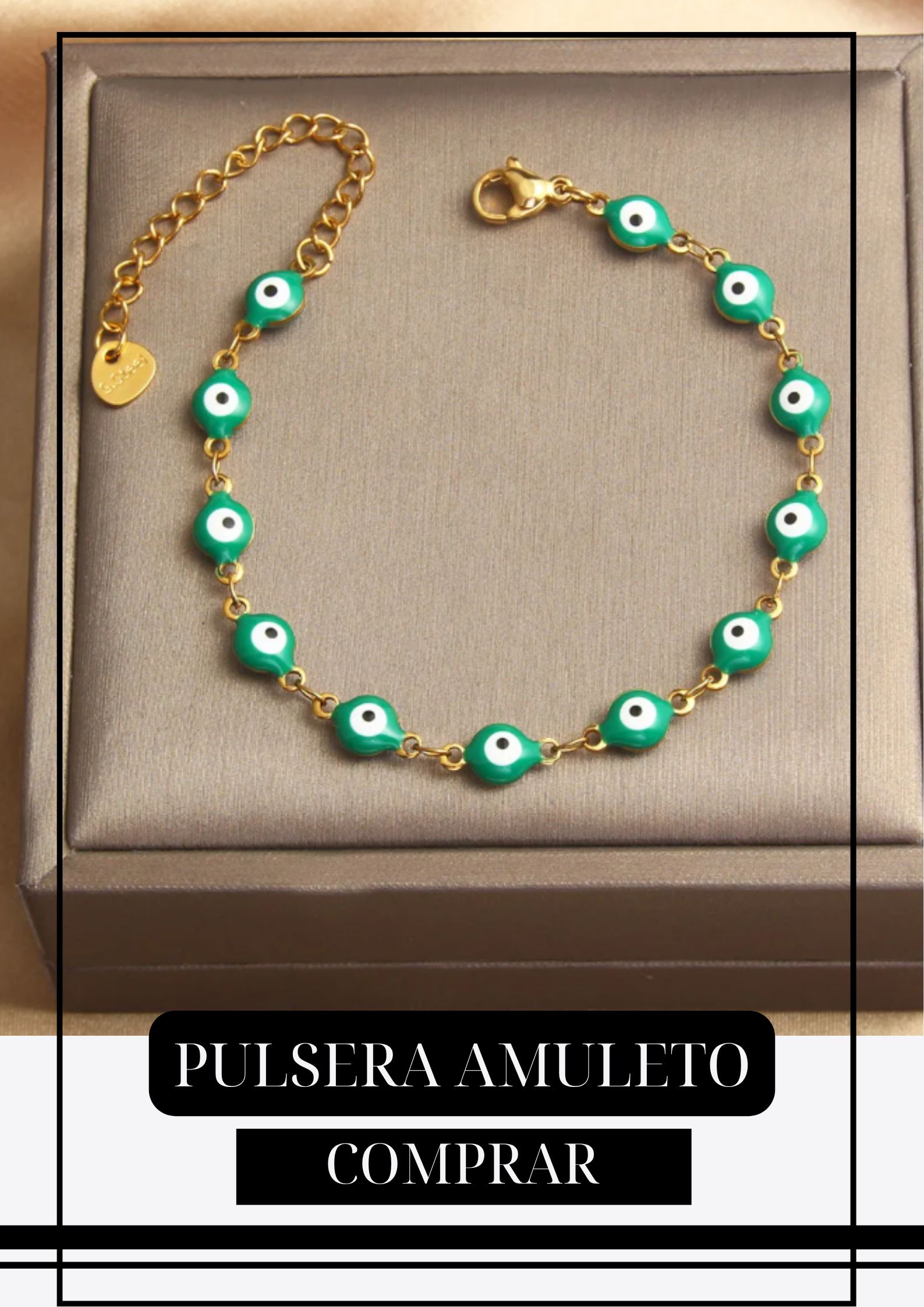 Pulsera Amuleto Green