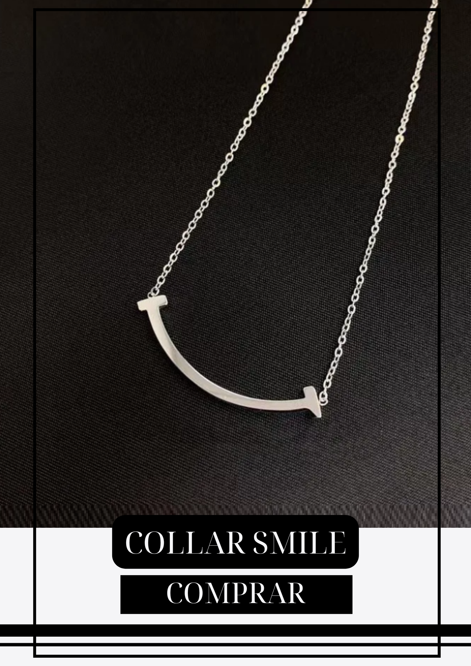Collar Smile Silver