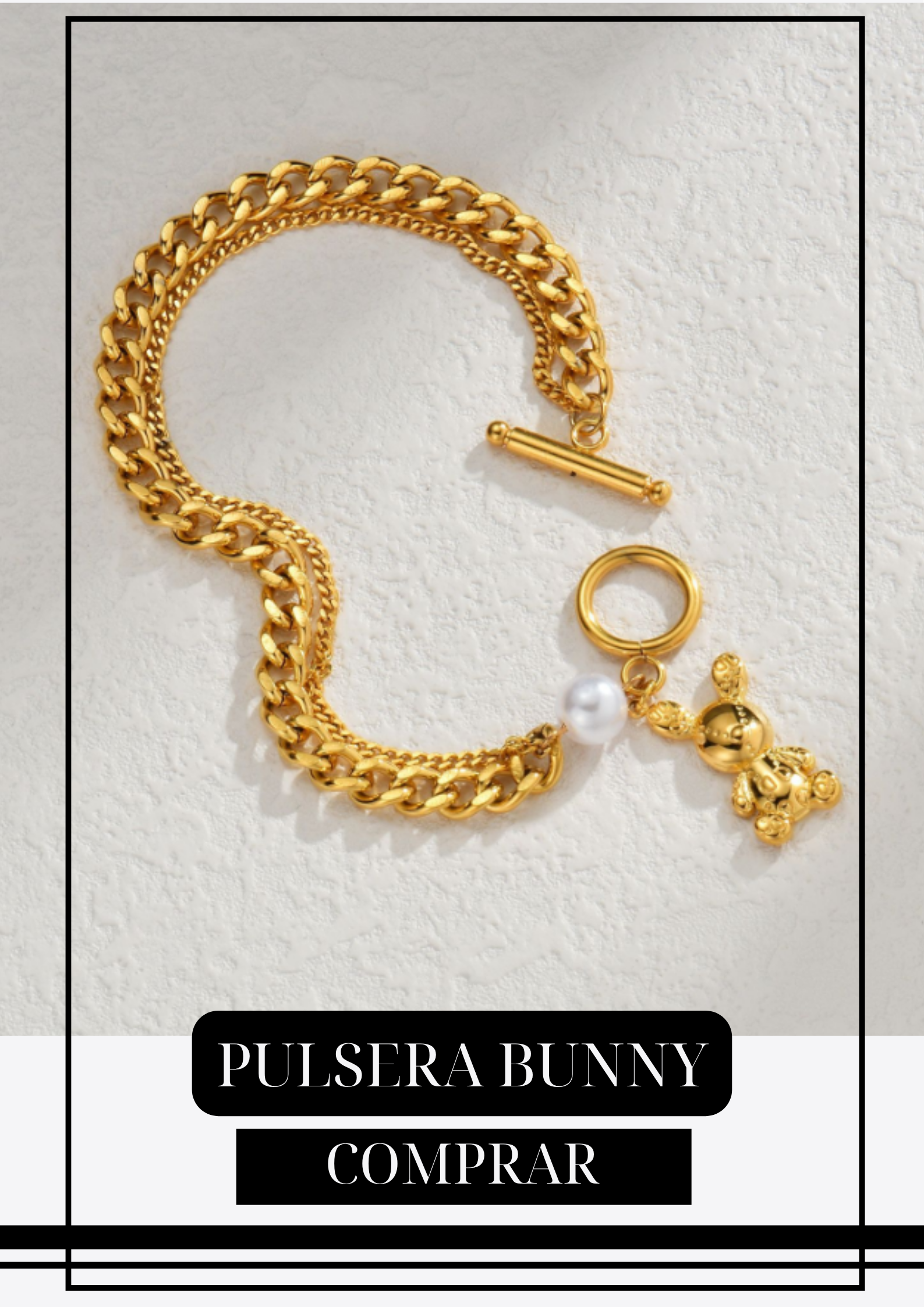 Pulsera Doble Bunny