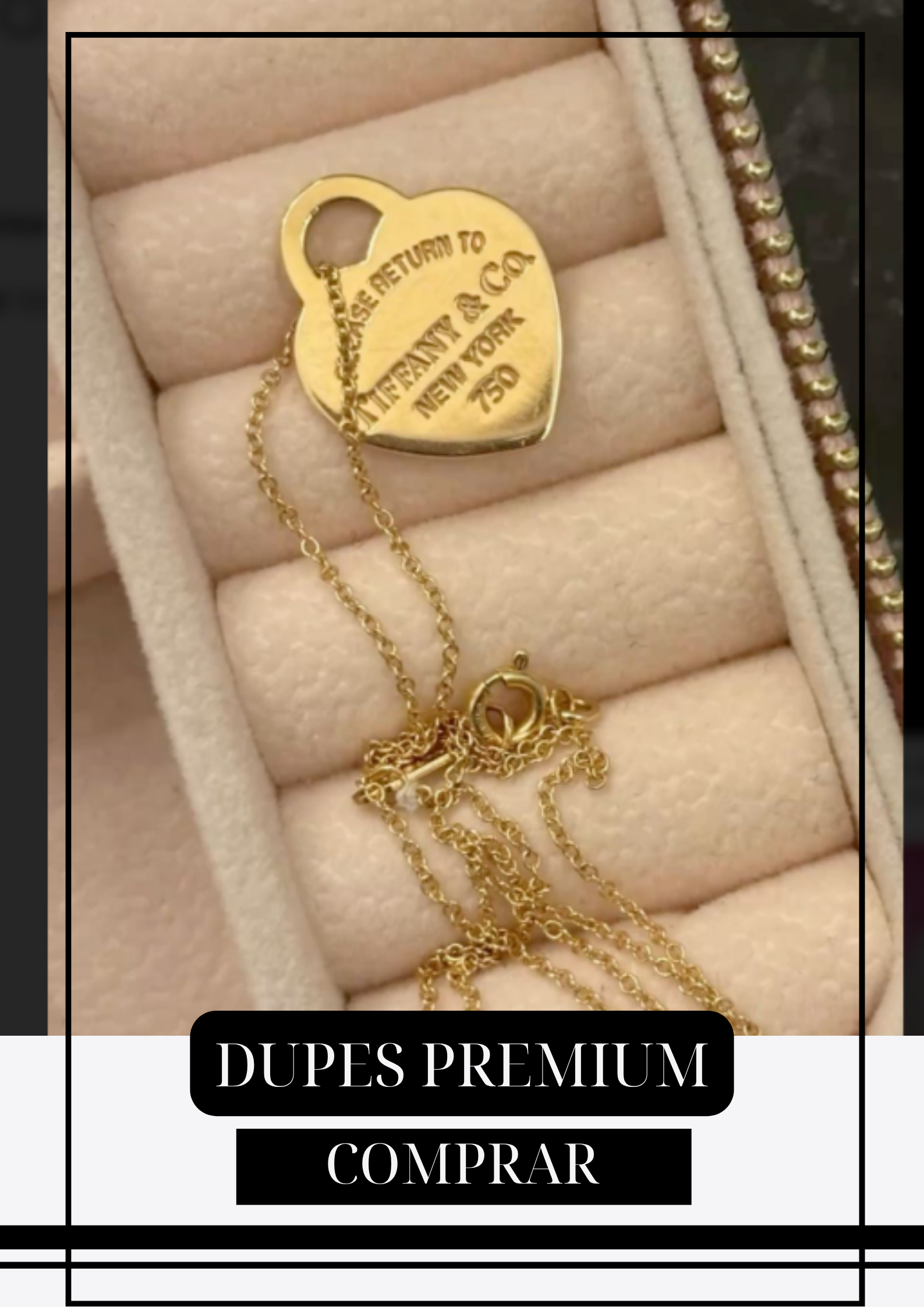 Collar Tiff Llave Gold