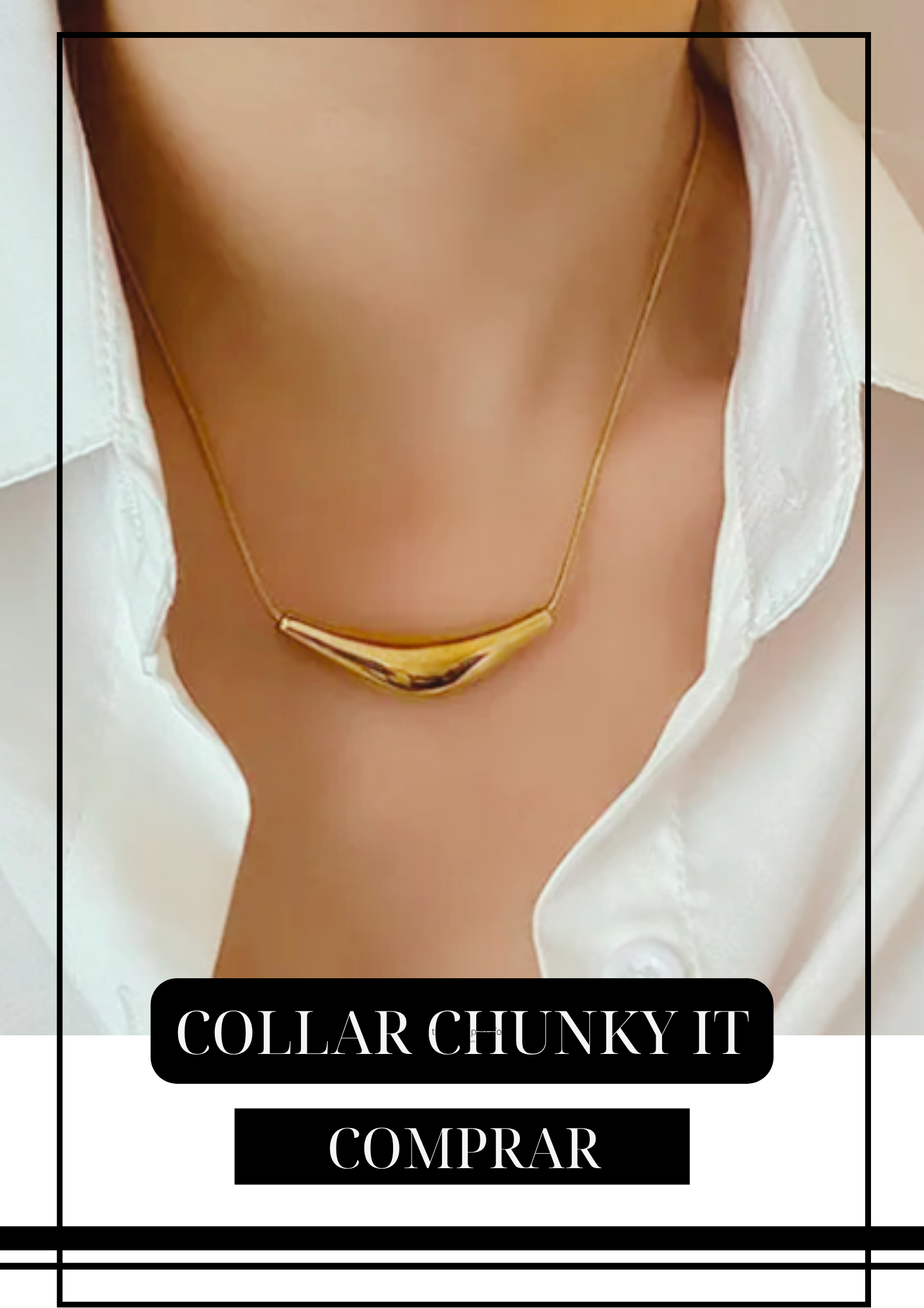 COLLAR CHUNKY IT DORADO
