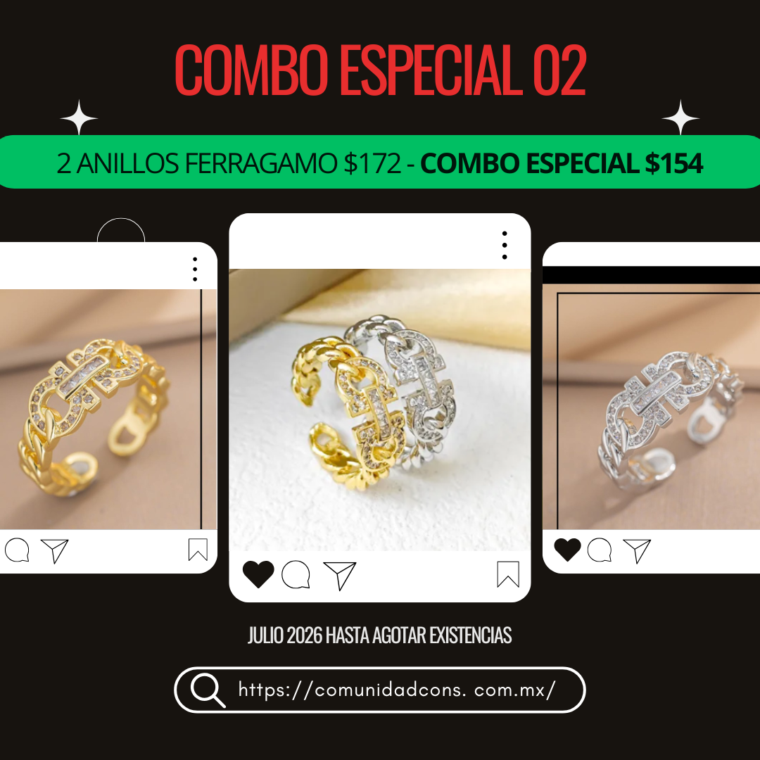 COMBO 02 JULIO ANILLOS