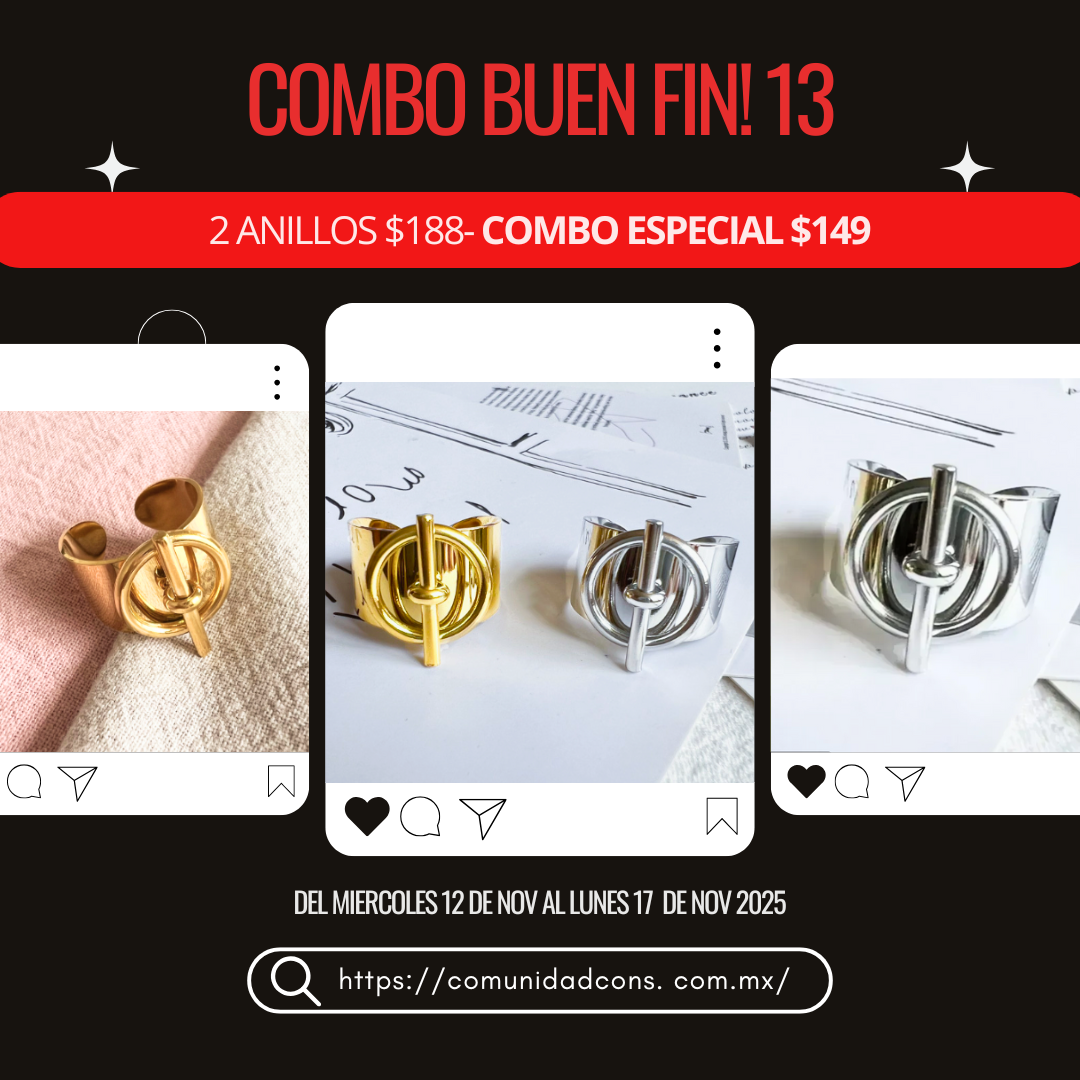 COMBO 13 - ANILLOS H