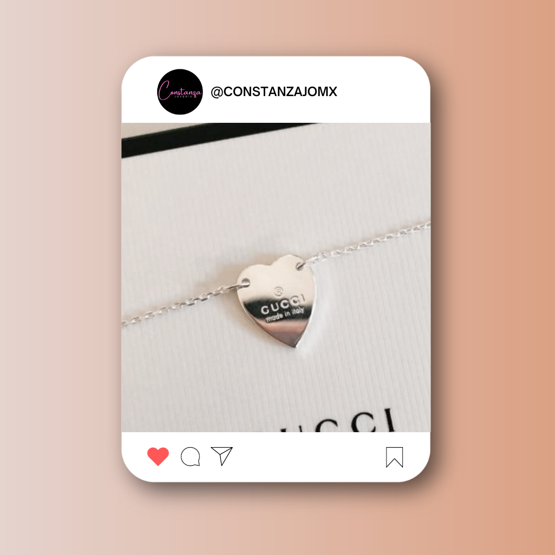Collar Dije Corazón GG