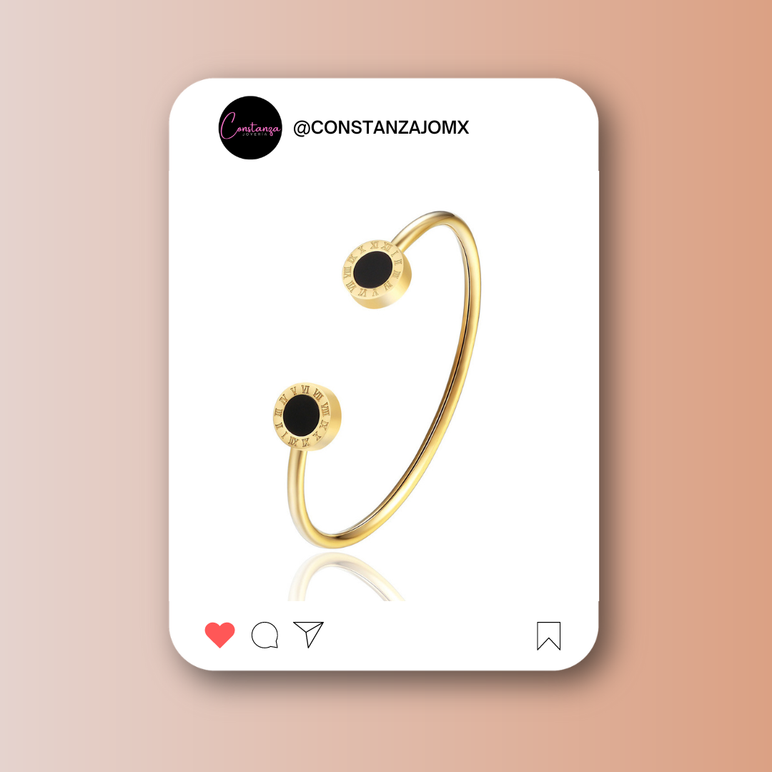 Brazalete Delgado BV Dorado