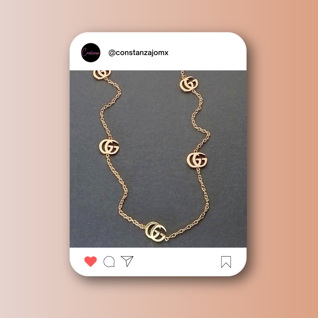 Collar GG Dorado