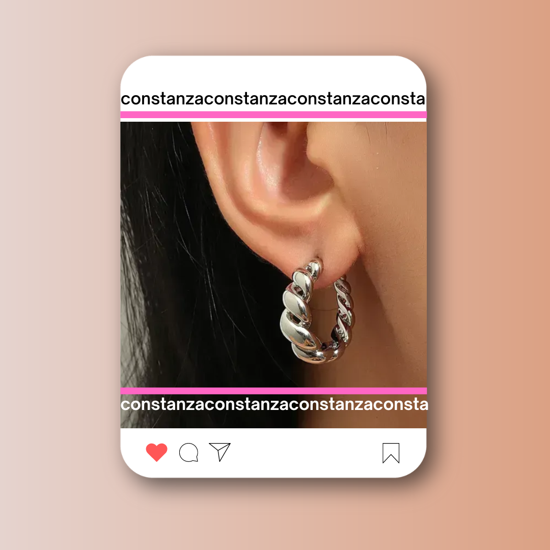 Arracadas Chunky Medianas