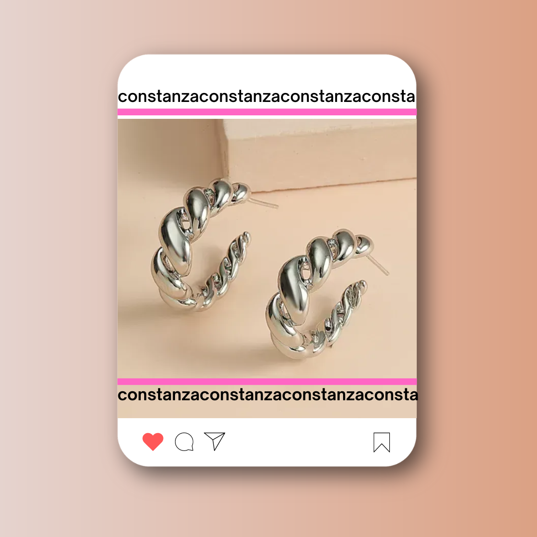 Arracadas Chunky Medianas