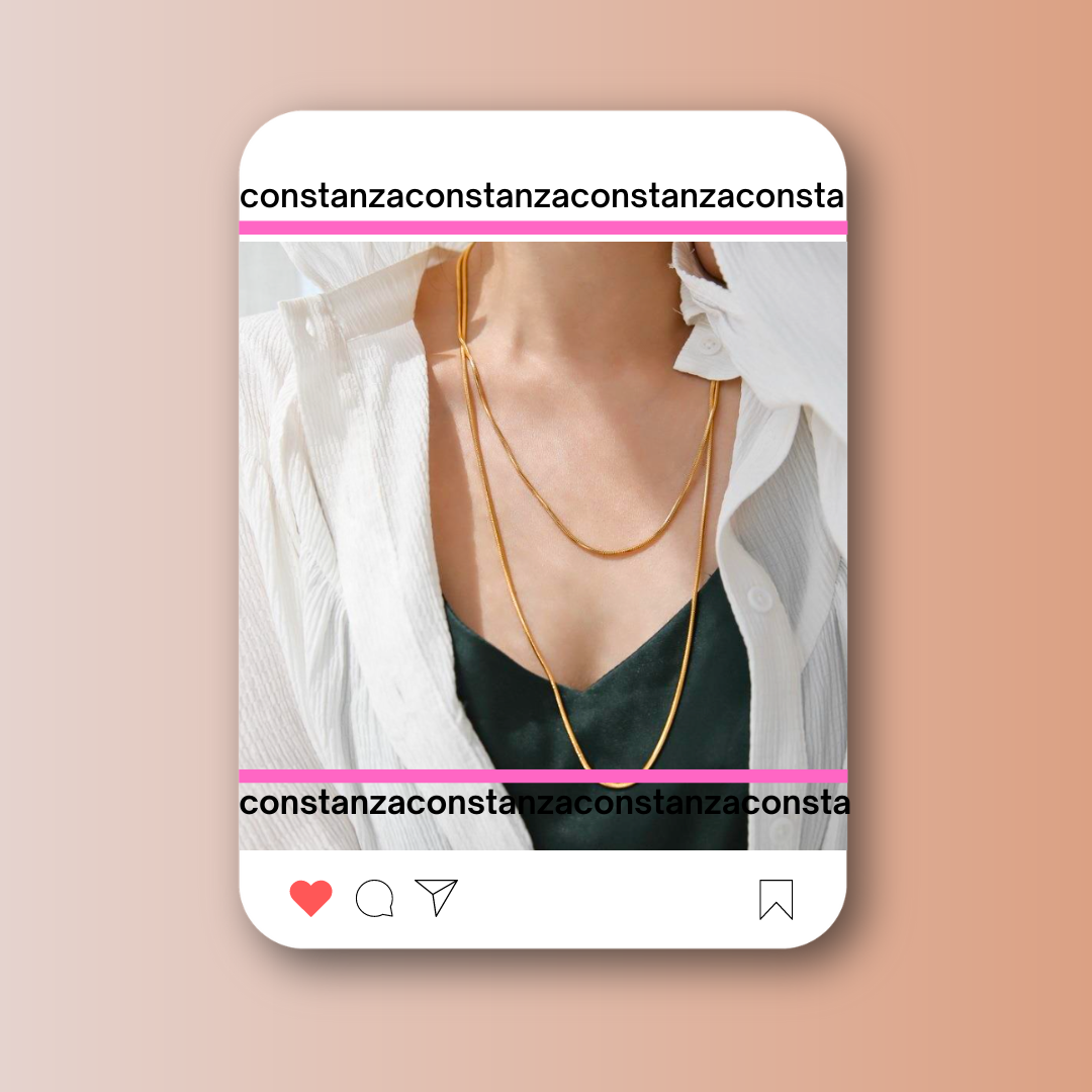 Collar Aesthetic Dorado