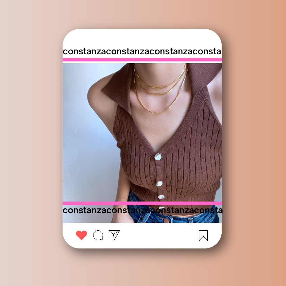 Collar Aesthetic Dorado