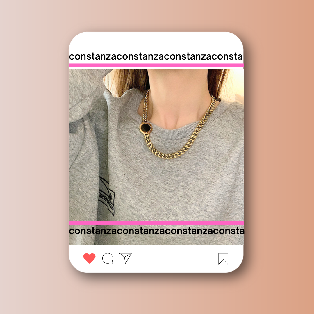 Collar BV Dorado