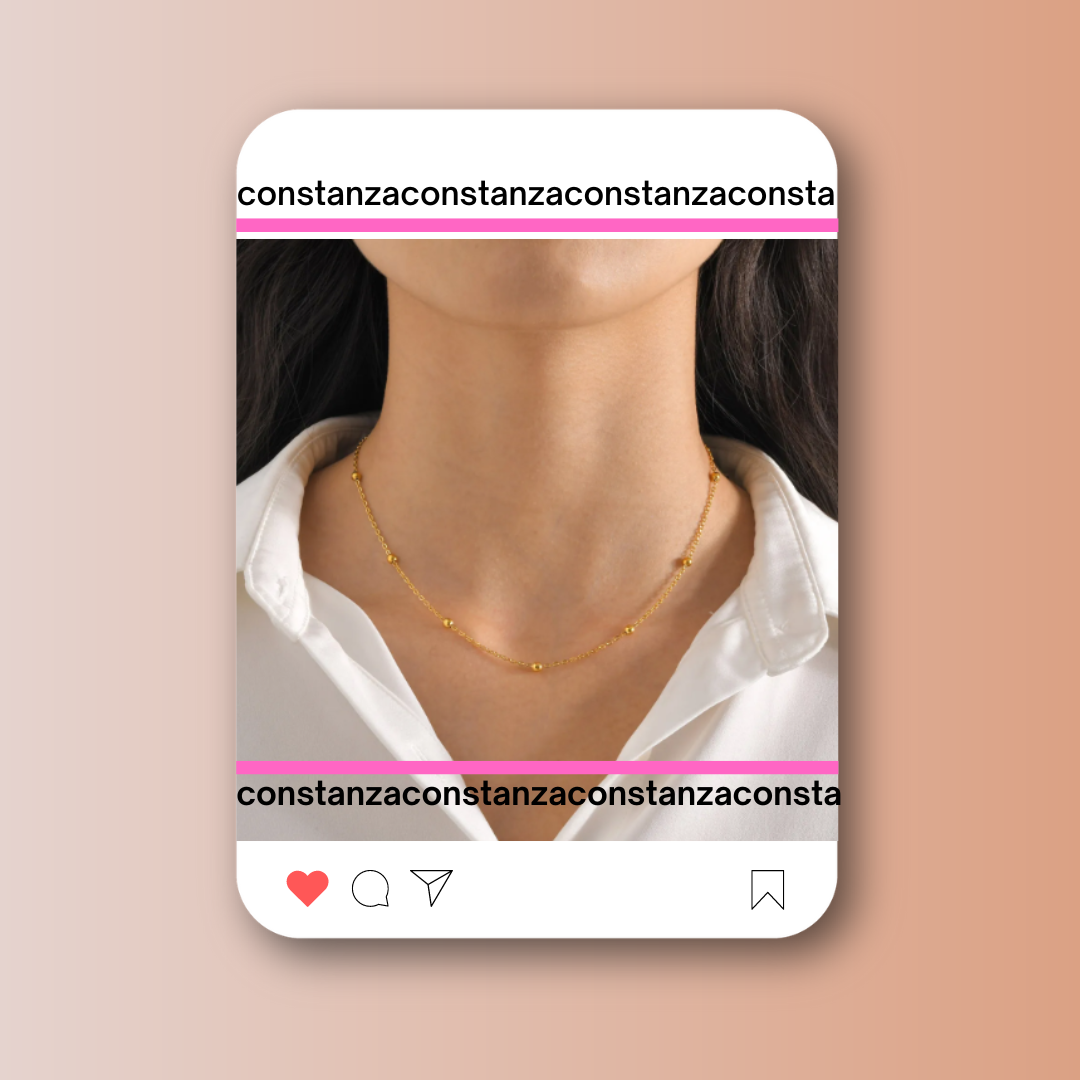 Collar Minimalista Chic!