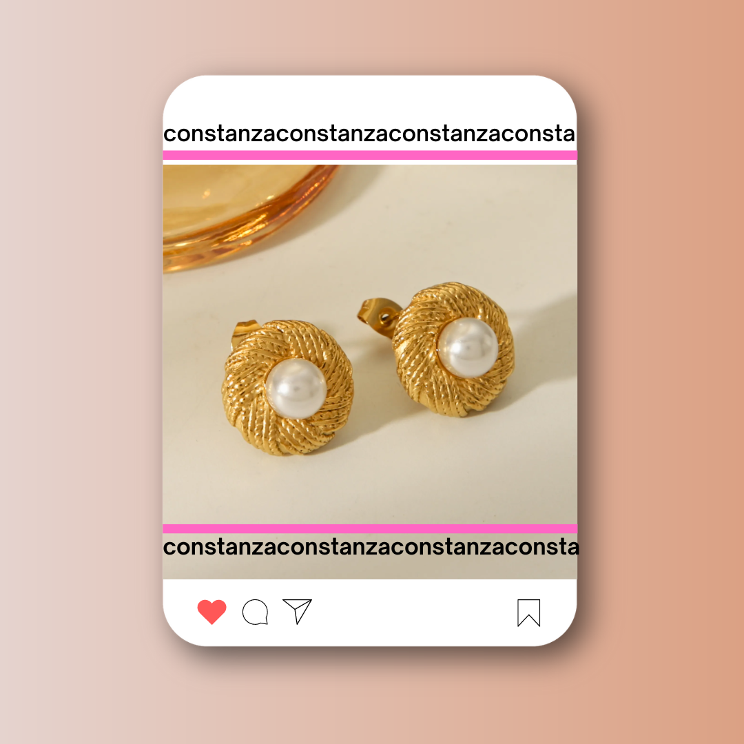 Aretes Vintage Dorados