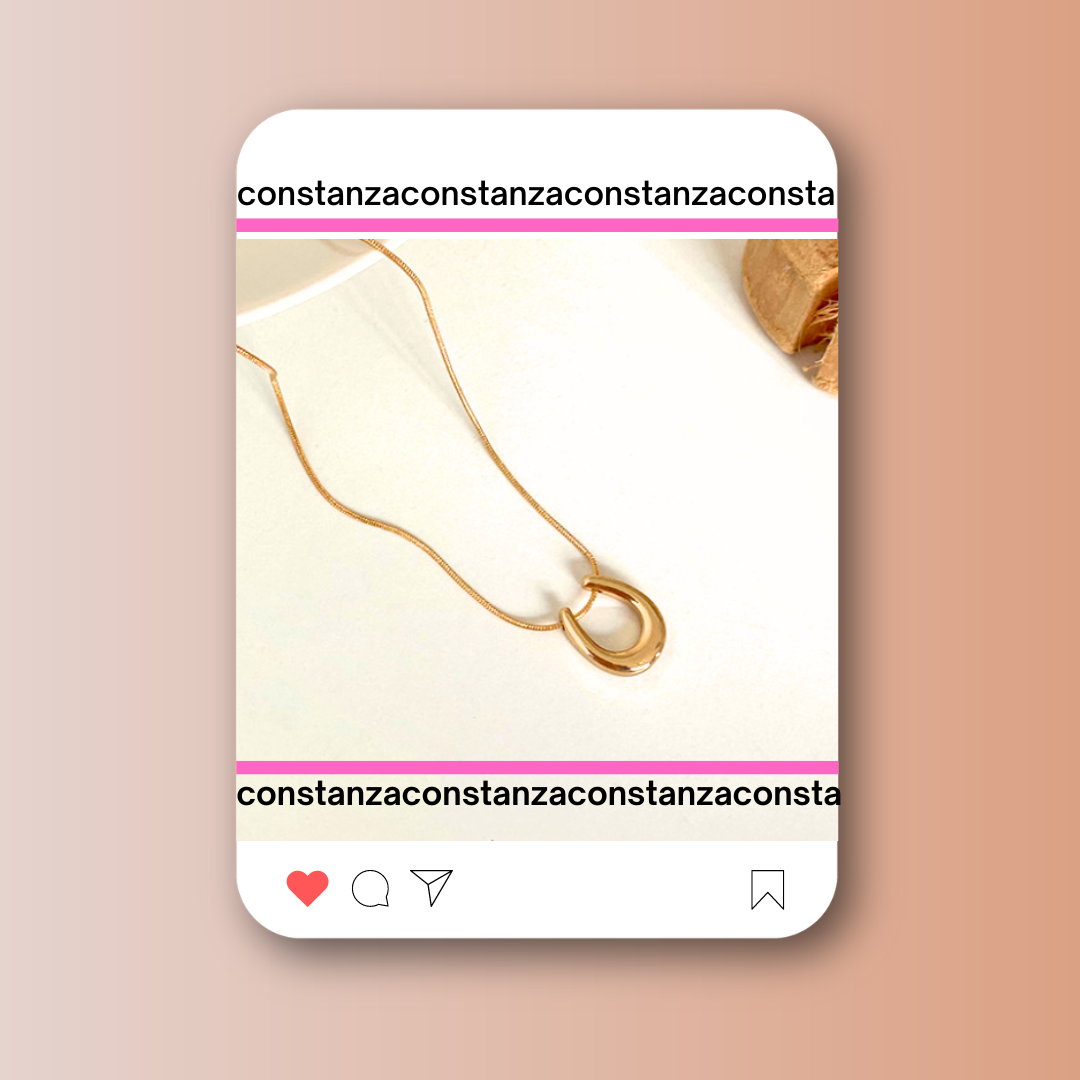 Collar Herradura Dorada