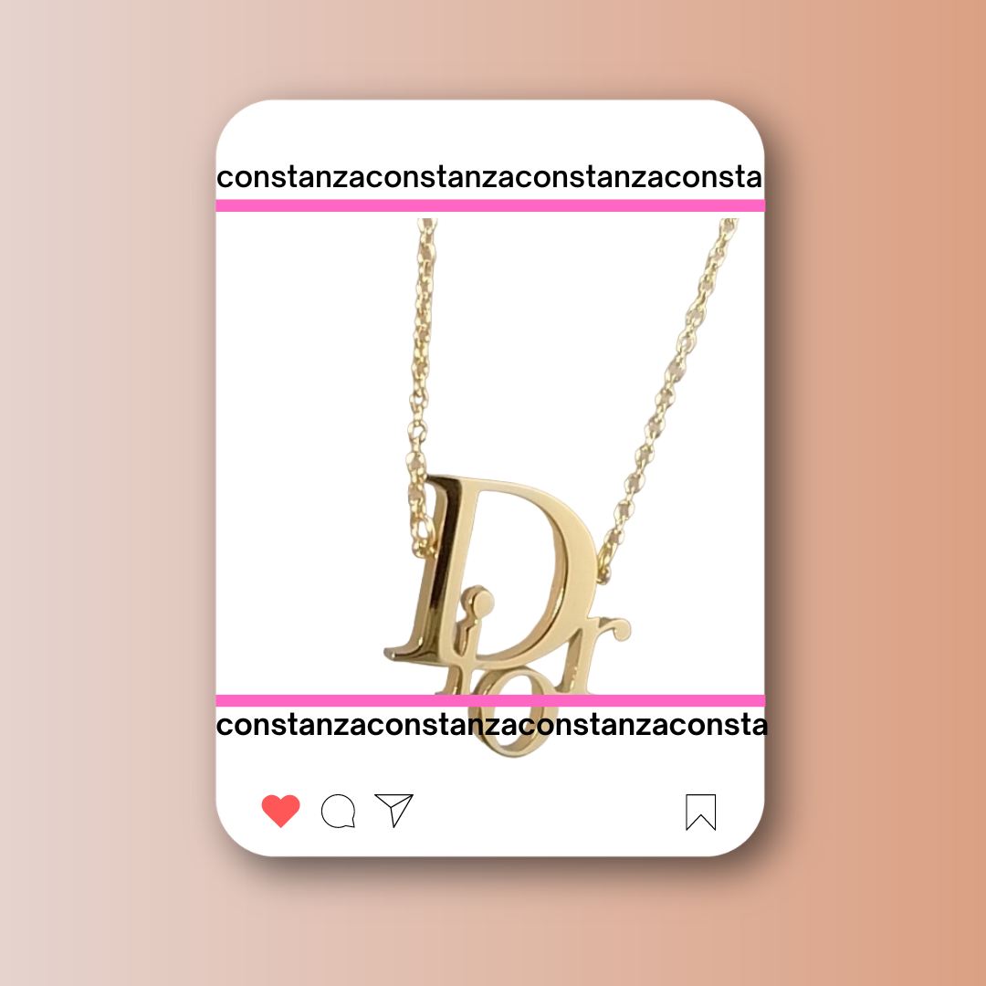 SET: Collar y Aretes CDGOLD