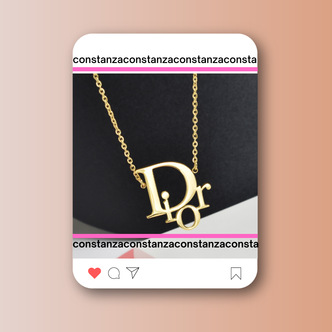 SET: Collar y Aretes CDGOLD