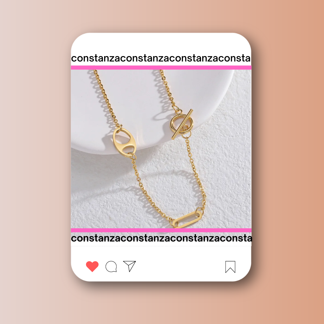 Collar CD chic!