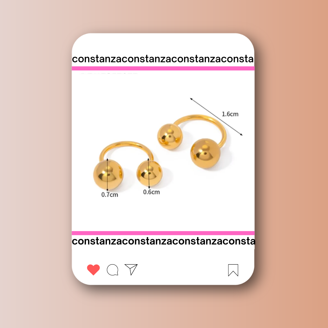 Arete Piercing Sugar