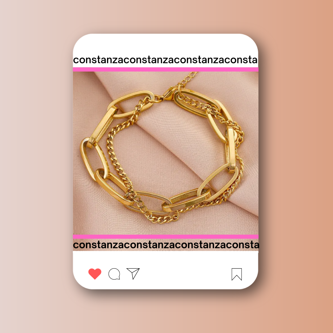 Pulsera Boho Chic Dorada