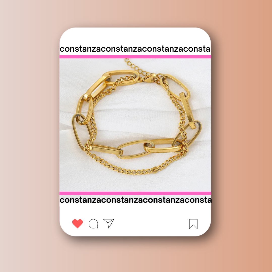 Pulsera Boho Chic Dorada