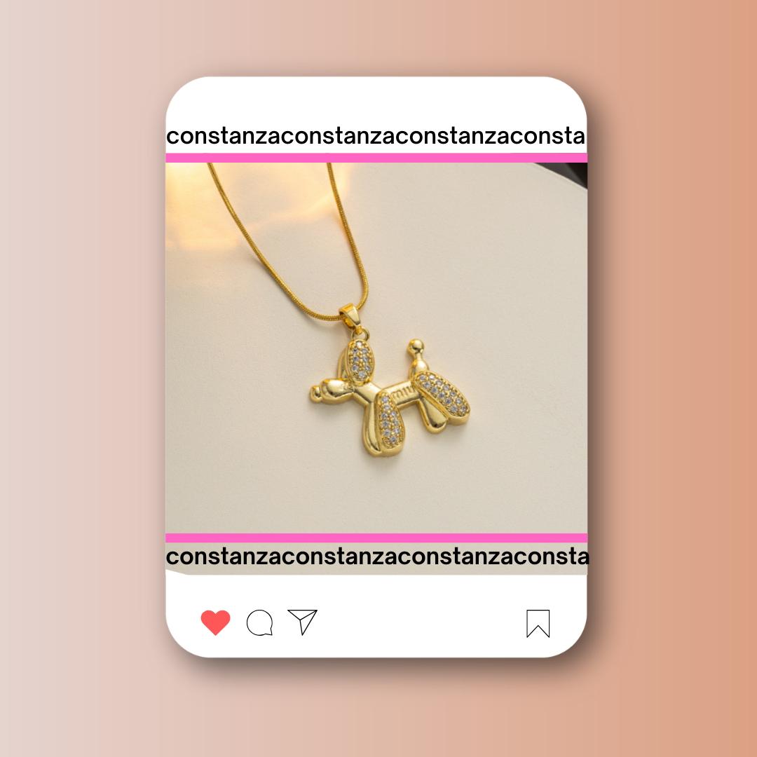 Collar Dog Dorado