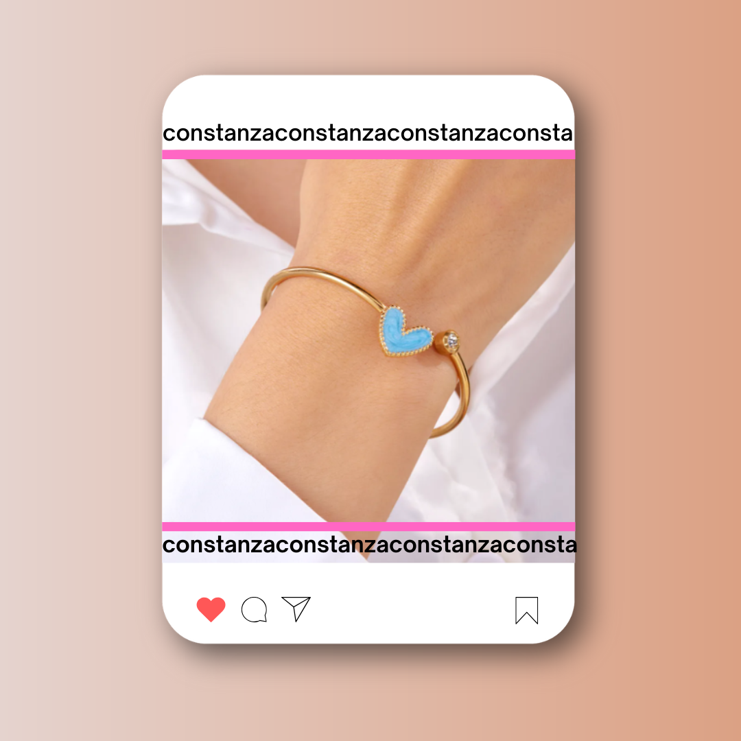 Brazalete Valentine Azul