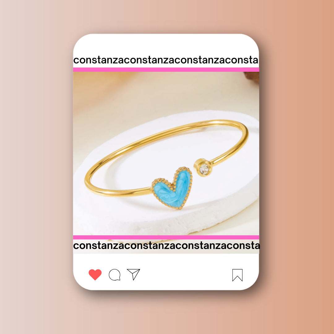 Brazalete Valentine Azul