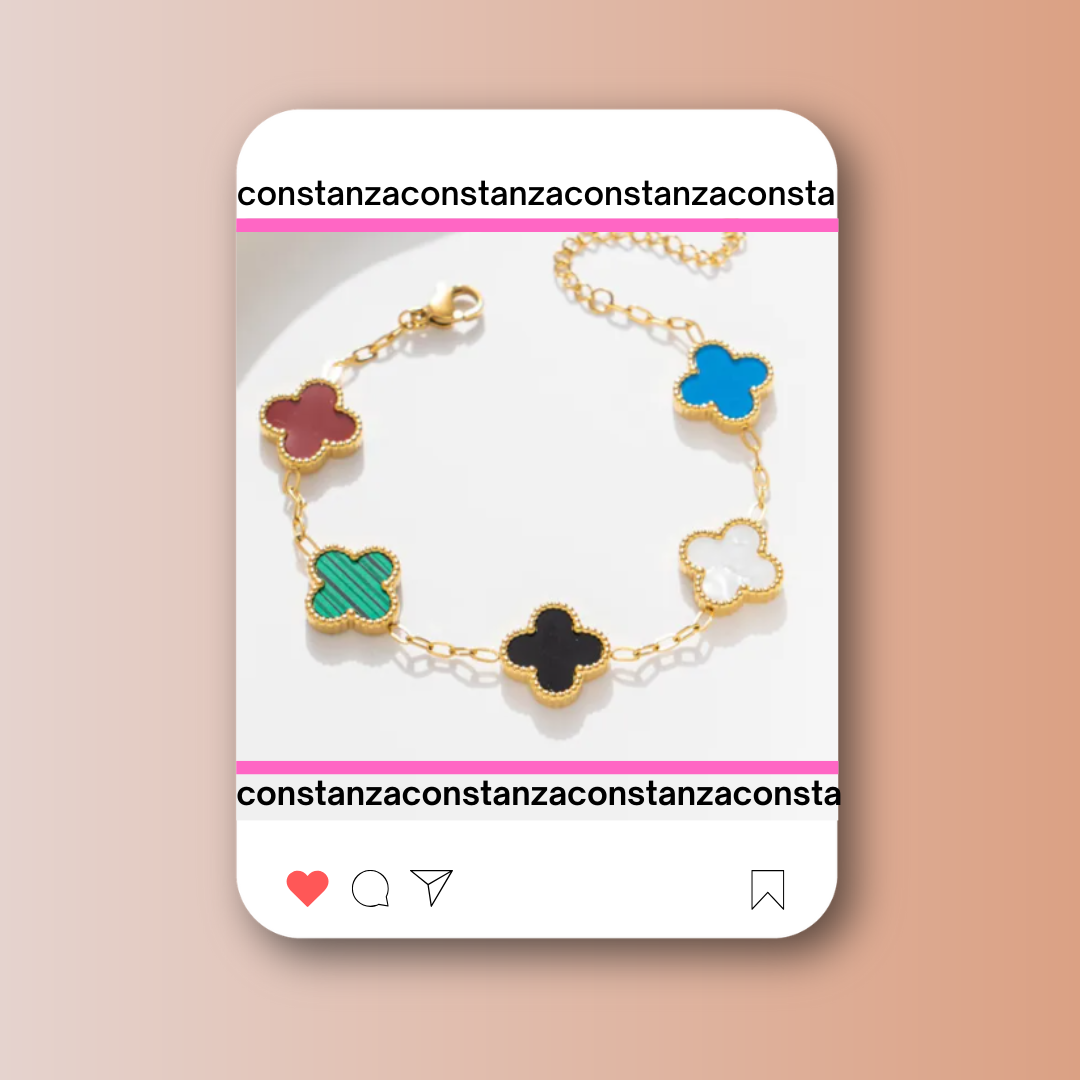 Pulsera Tréboles Colores