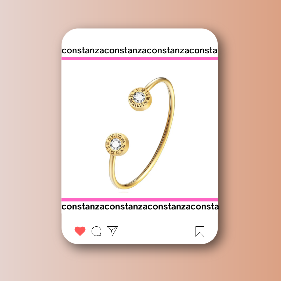 Brazalete Bv Dorado