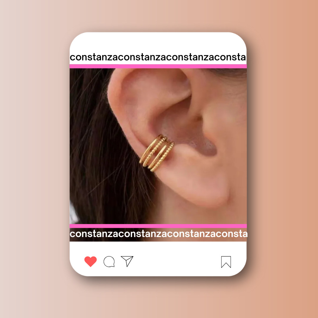 Earcuff Dorado Chic!