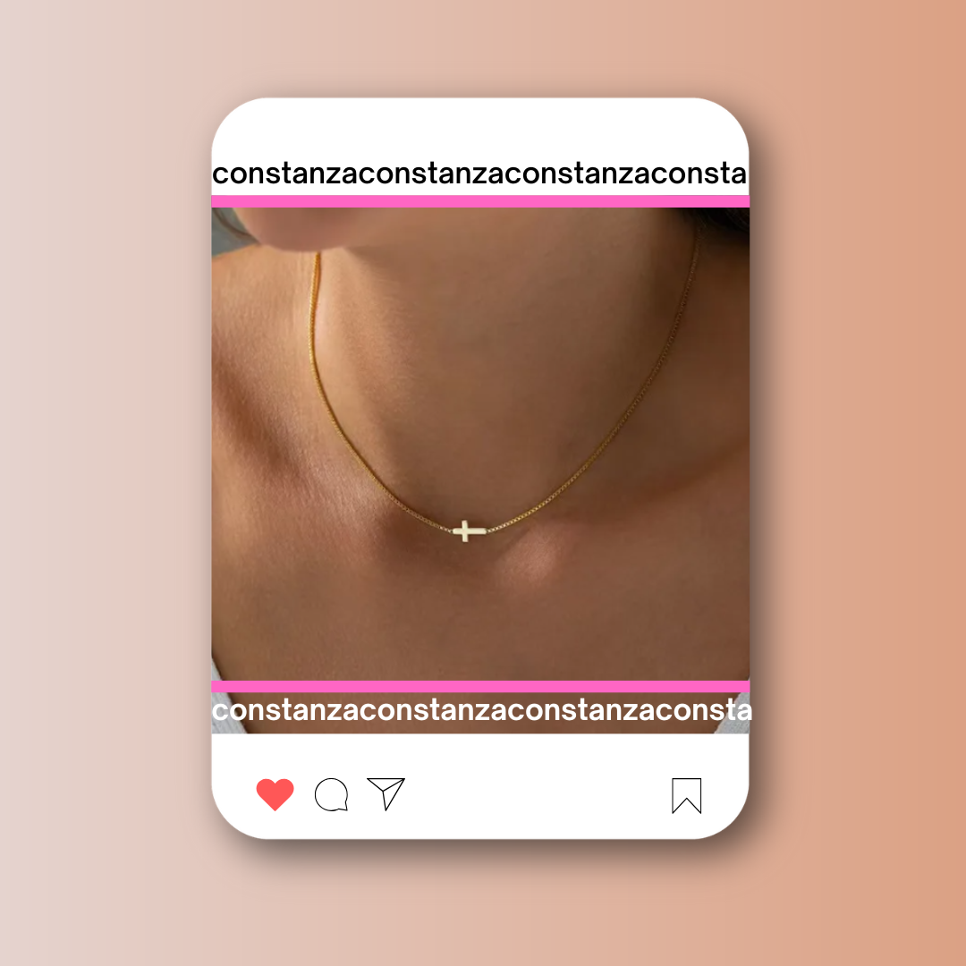 Collar Minimalista Cruz