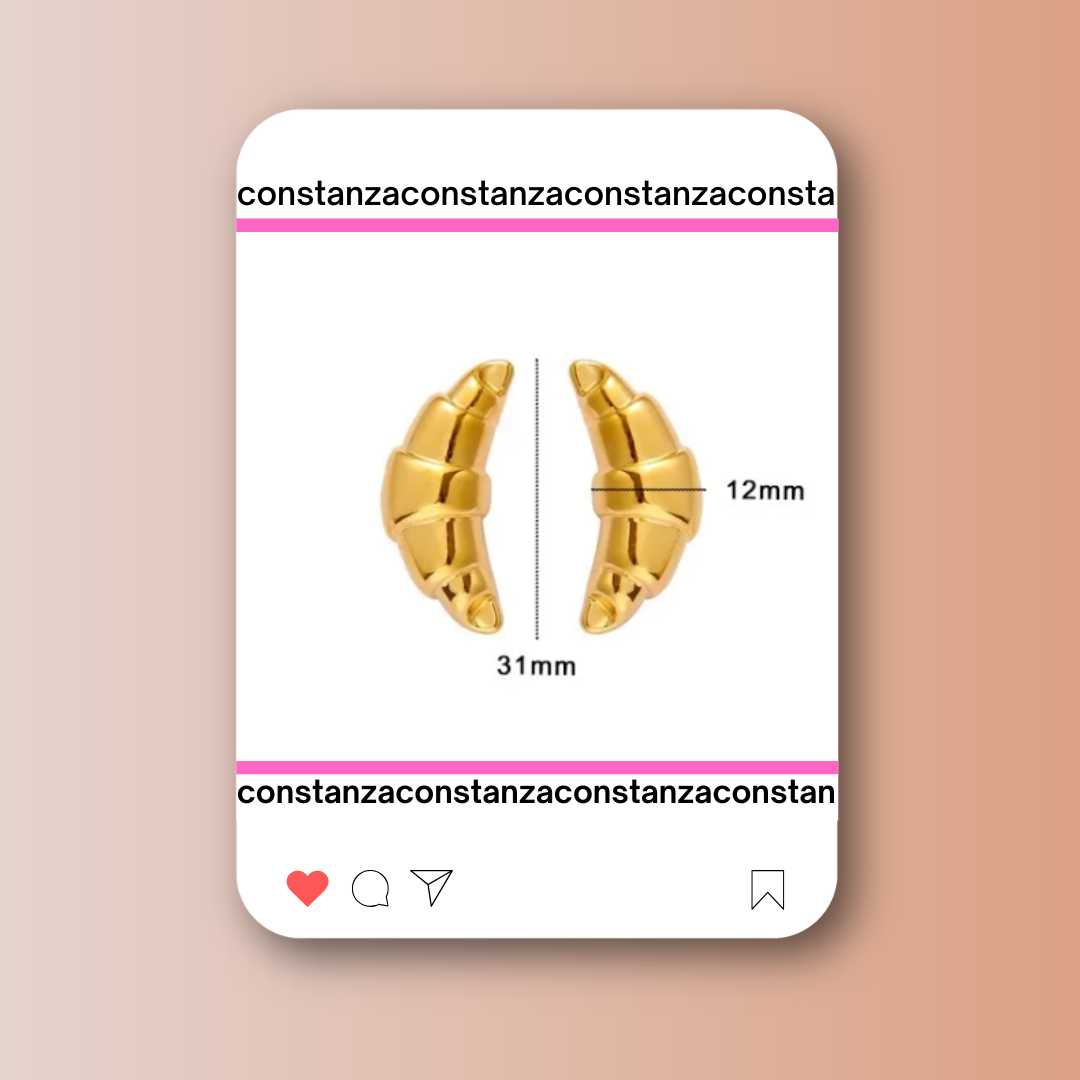 Aretes Maxi Croissant