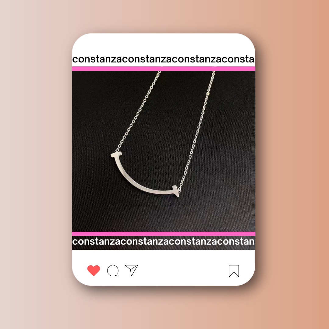 Collar Smile Silver